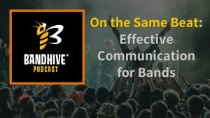 Episode art: On the Same Beat: Effective Communication for Bands