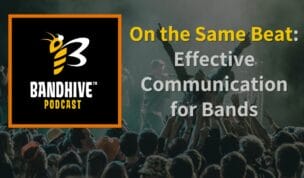Episode art: On the Same Beat: Effective Communication for Bands