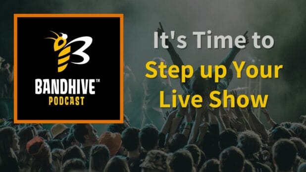 Episode art: It's Time to Step up Your Live Show